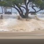 República Dominicana, azotada por una especie de tsunami
