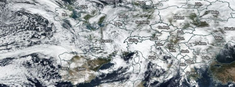La tormenta Amelie ha azotado Francia, España e Italia.
