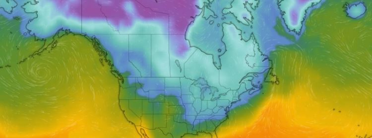 ¡Alerta! Masa de aire del Ártico afectará al Centro y Este de los Estados Unidos
