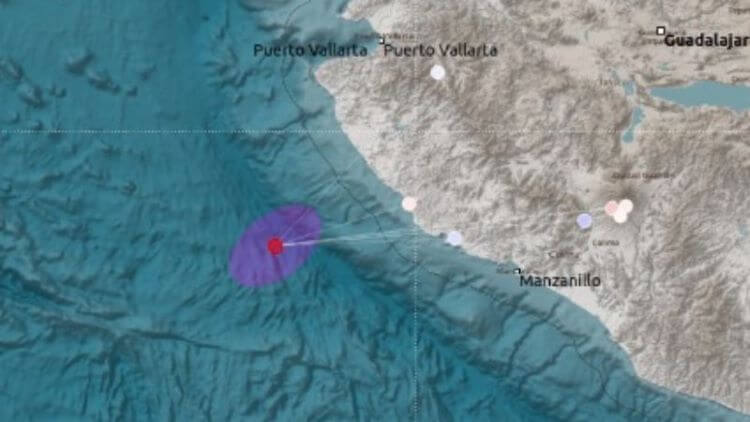 Terremoto de 6,0 grados frente a la costa de Jalisco, en México