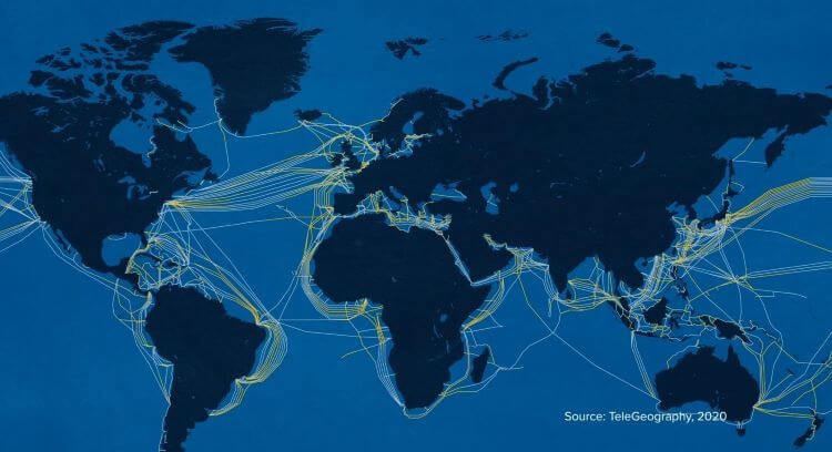 Cable submarino de fibra óptica se rompe en Noruega 