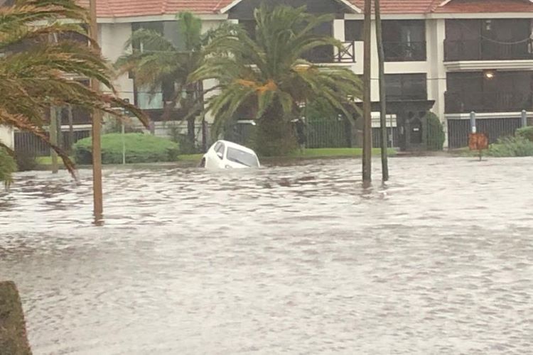 Las calles de Montevideo y Canelones comparadas con Venecia tras sufrir amplias inundaciones (Uruguay)