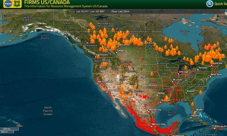 La posible causa de los incendios forestales en Canadá, incendios espontáneos y muertes masivas de peces y aves 