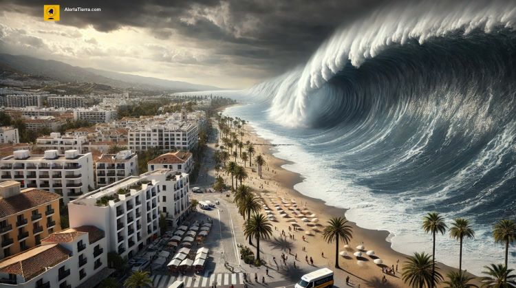 ¿Cuánto tiempo tardaría un tsunami en llegar a la península Ibérica desde Marruecos?